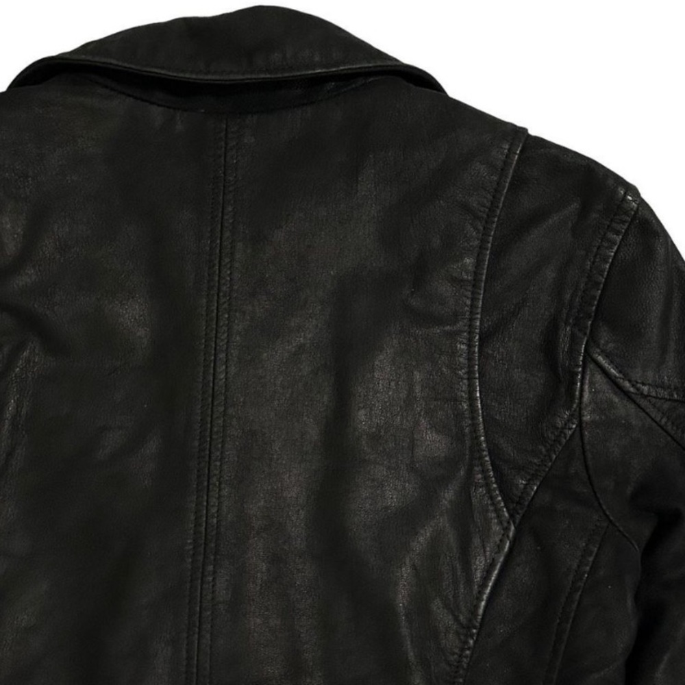 Junk de luxe biker leather jacket - Picture 11 of 13